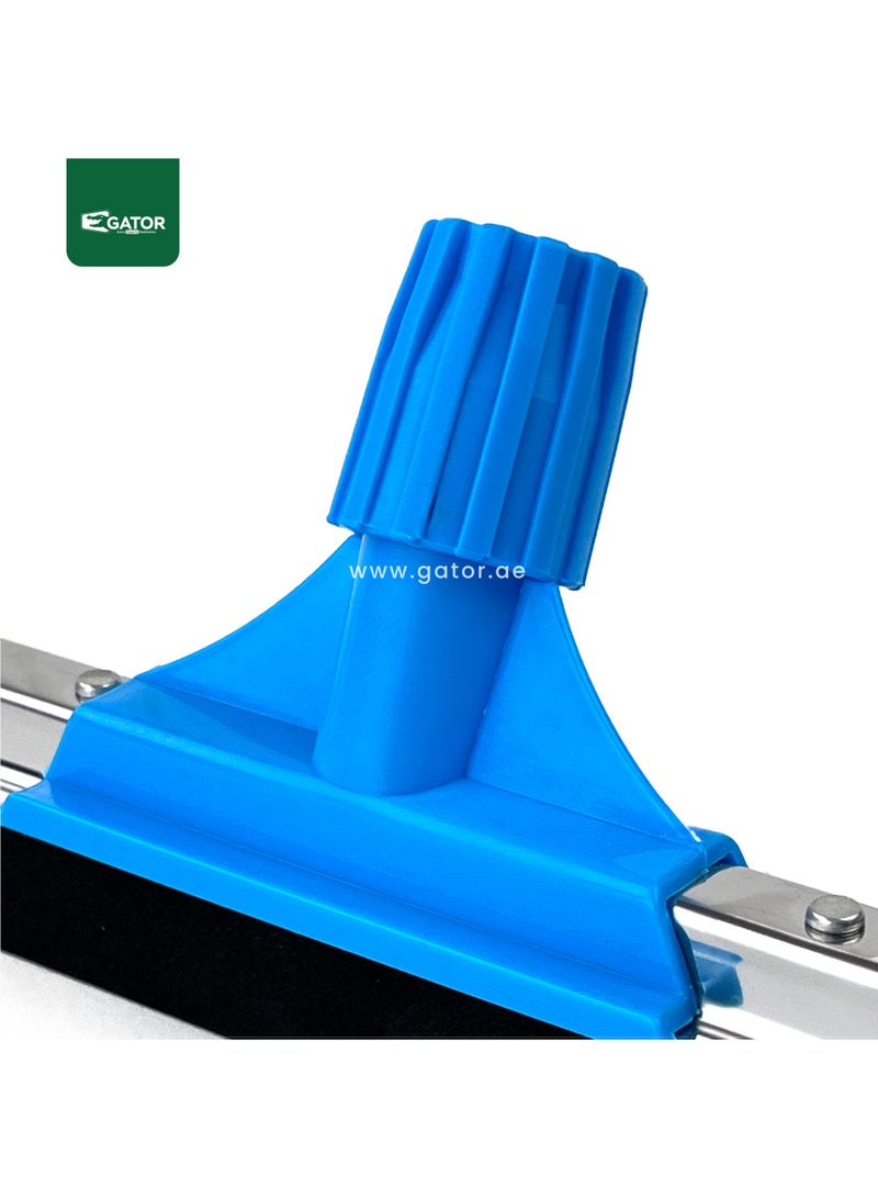 Gator Floor Wiper Stainless with Blue plastic 45 CM - Image 3